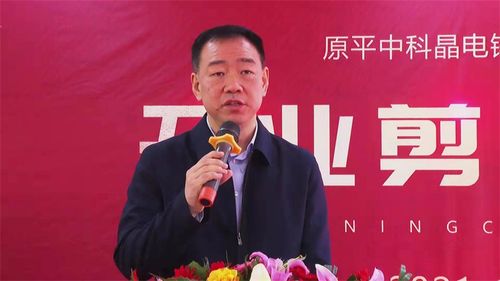 忻州市領導出席原平中科晶電鎵業開業剪彩儀式，共啟新材料技術研發新篇章